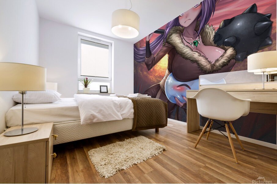 Tensei Shitara Slime Datta Ken Mural print