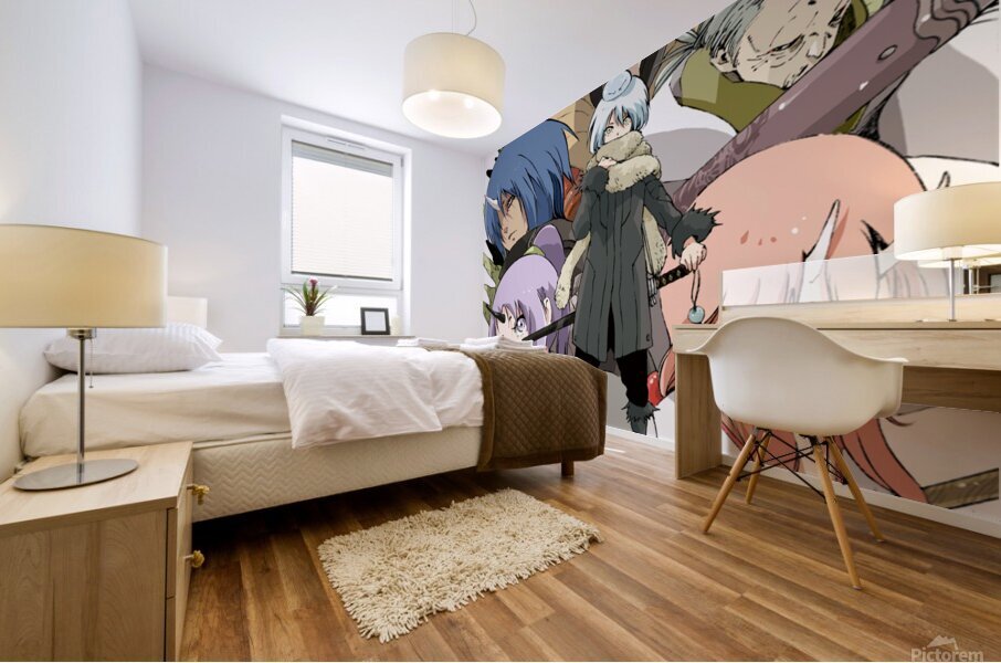 Tensei Shitara Slime Datta Ken Mural print