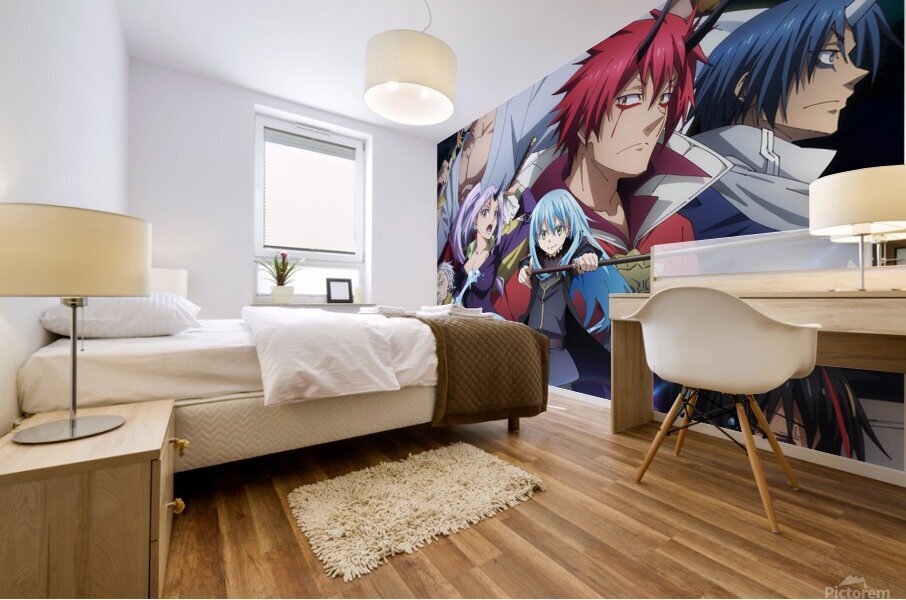 Tensei Shitara Slime Datta Ken Mural print