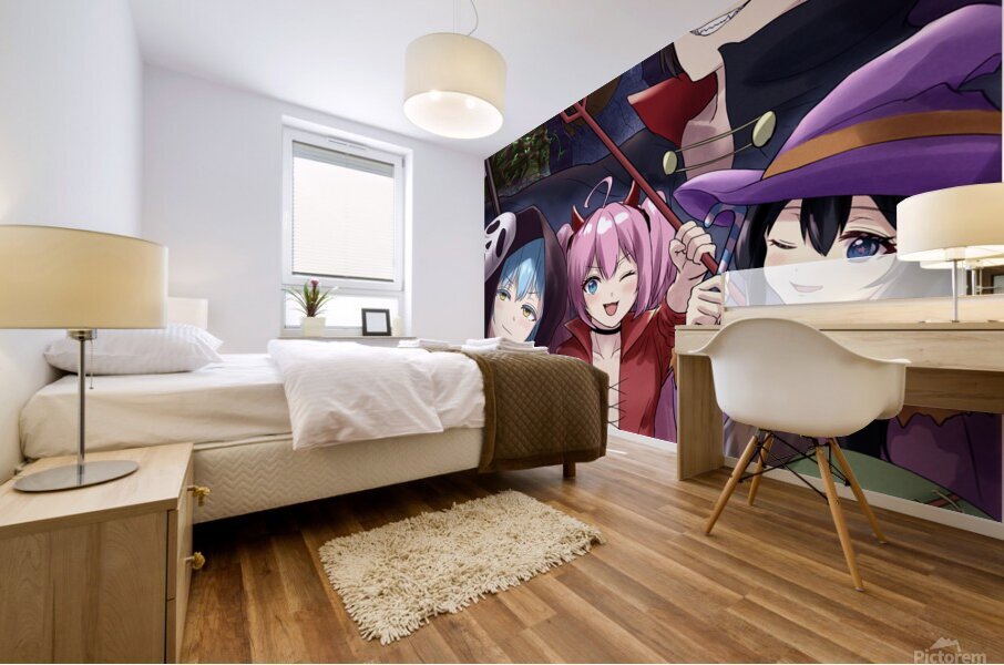 Tensei Shitara Slime Datta Ken Mural print