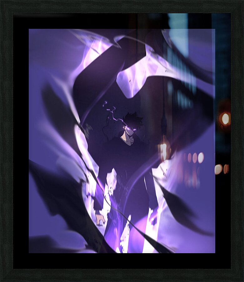 solo leveling Picture Frame print