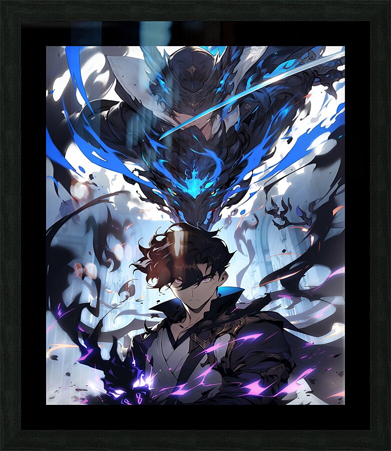 solo leveling Picture Frame print