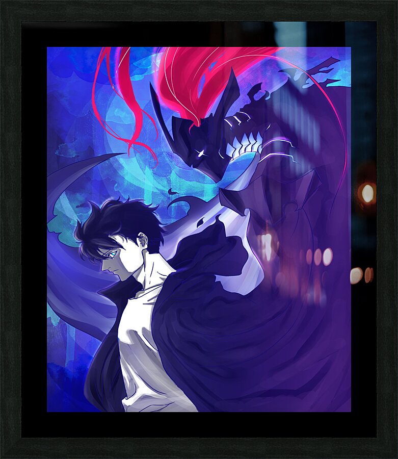 solo leveling Picture Frame print
