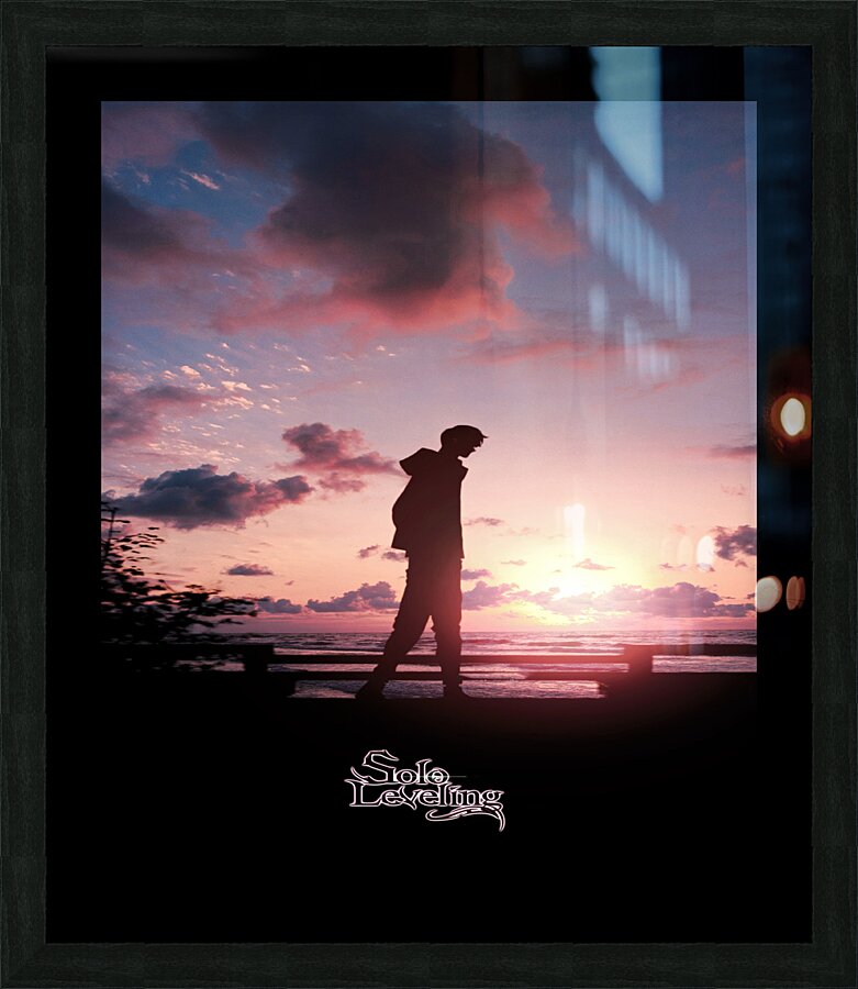 solo leveling Picture Frame print