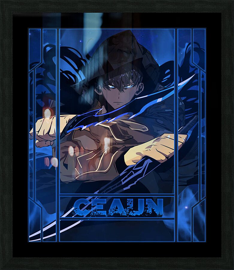 solo leveling Picture Frame print