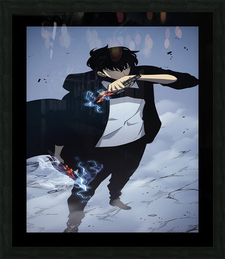 solo leveling Picture Frame print