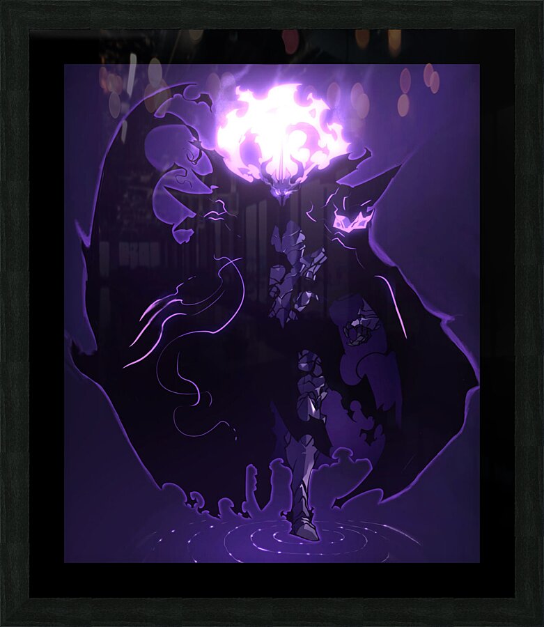 solo leveling Picture Frame print