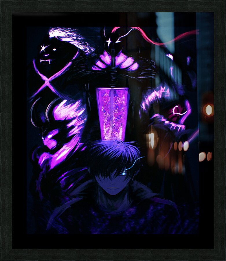 solo leveling Picture Frame print