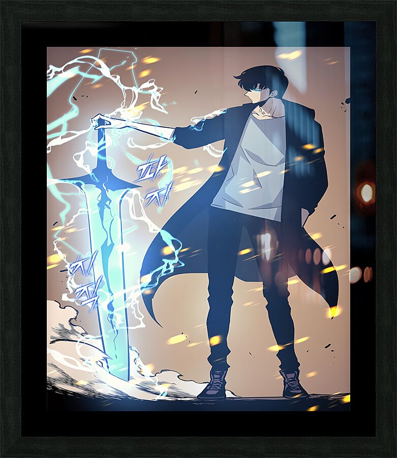 solo leveling Picture Frame print