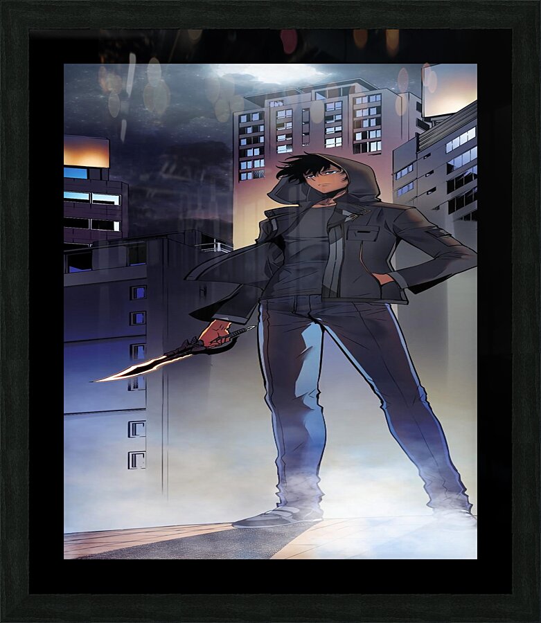 solo leveling Picture Frame print