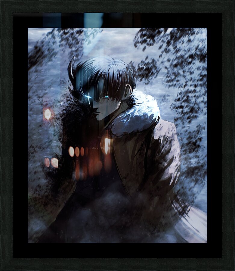 solo leveling Picture Frame print