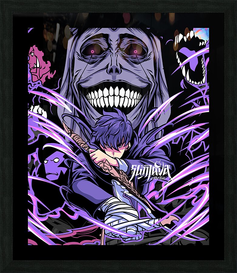 solo leveling Picture Frame print