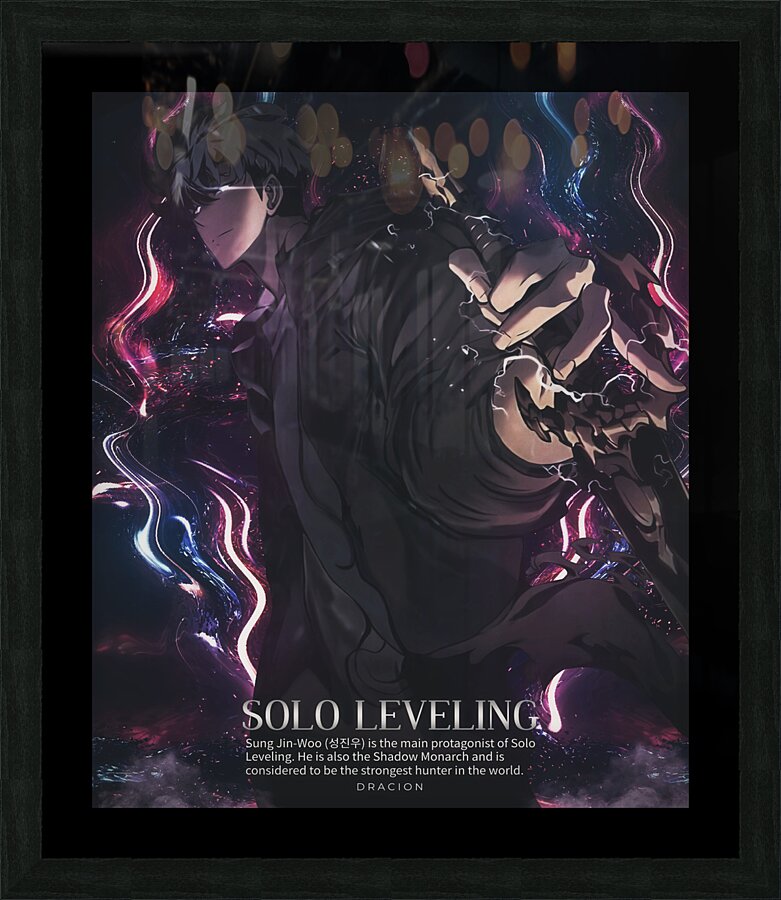 solo leveling Picture Frame print