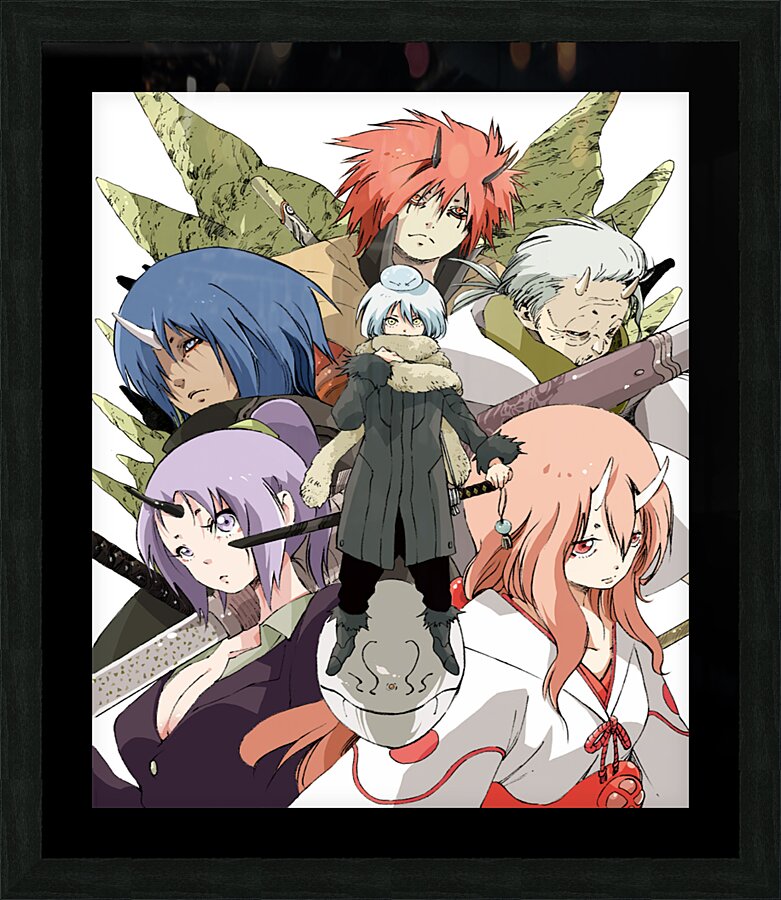 Tensei Shitara Slime Datta Ken Picture Frame print