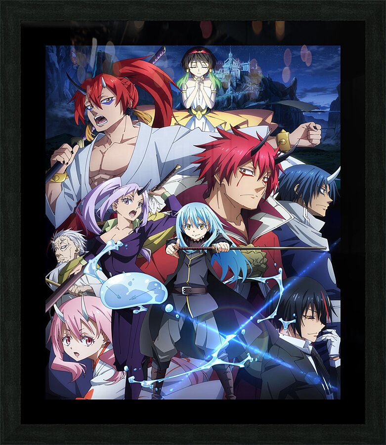 Tensei Shitara Slime Datta Ken Picture Frame print