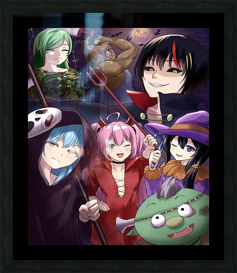 Tensei Shitara Slime Datta Ken Picture Frame print