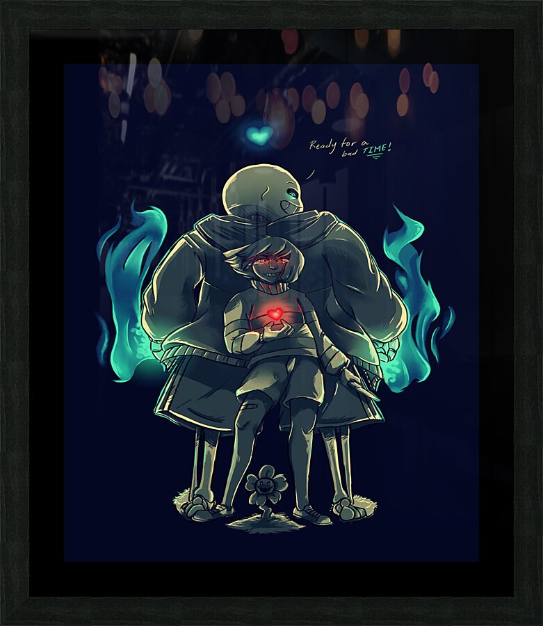 Undertale Picture Frame print