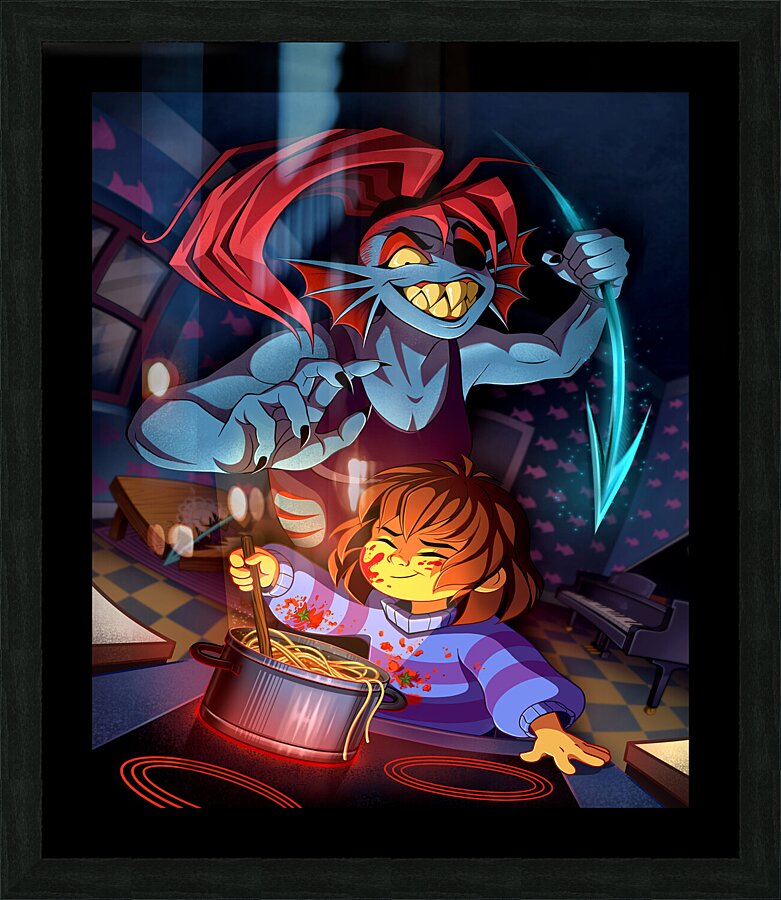 Undertale Picture Frame print