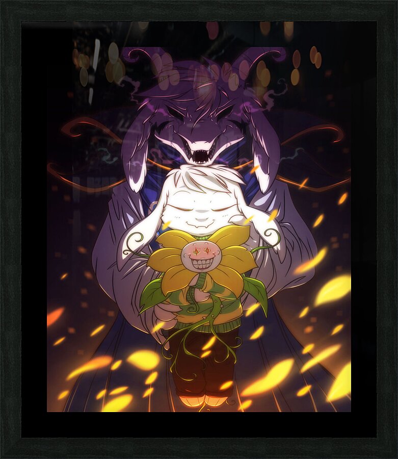 Undertale Picture Frame print