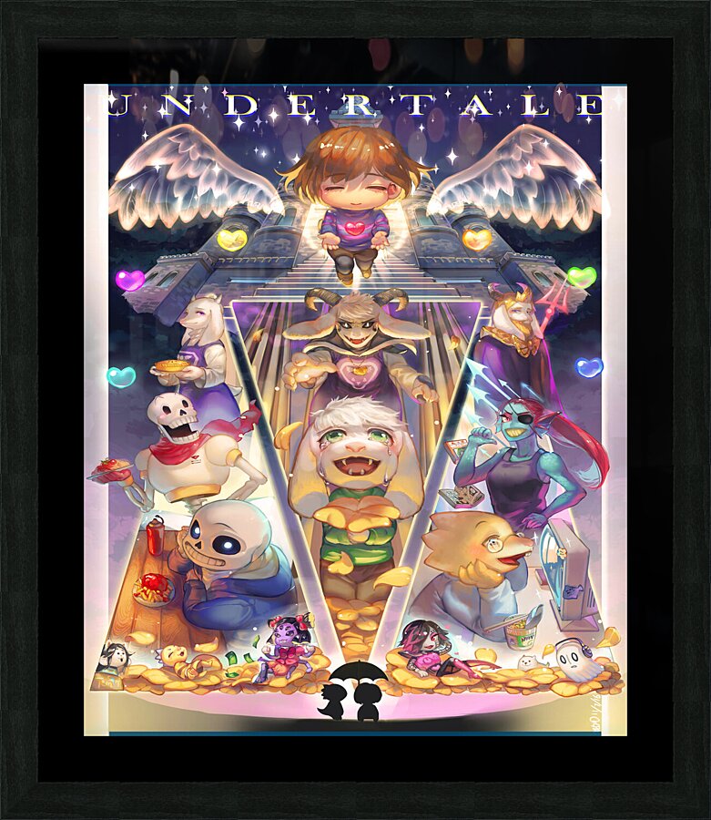 Undertale Picture Frame print