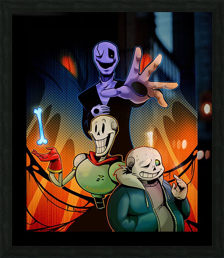 Undertale Picture Frame print