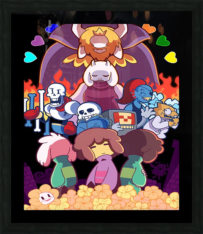 Undertale Picture Frame print