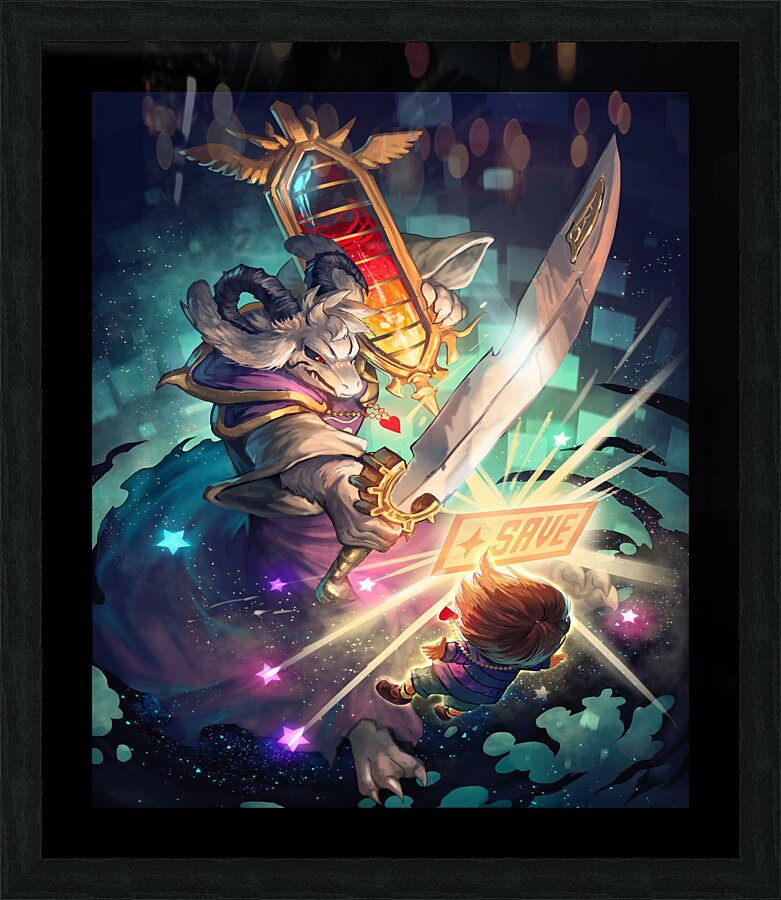 Undertale Picture Frame print
