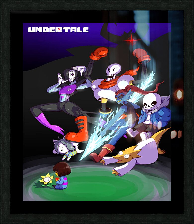 Undertale Picture Frame print