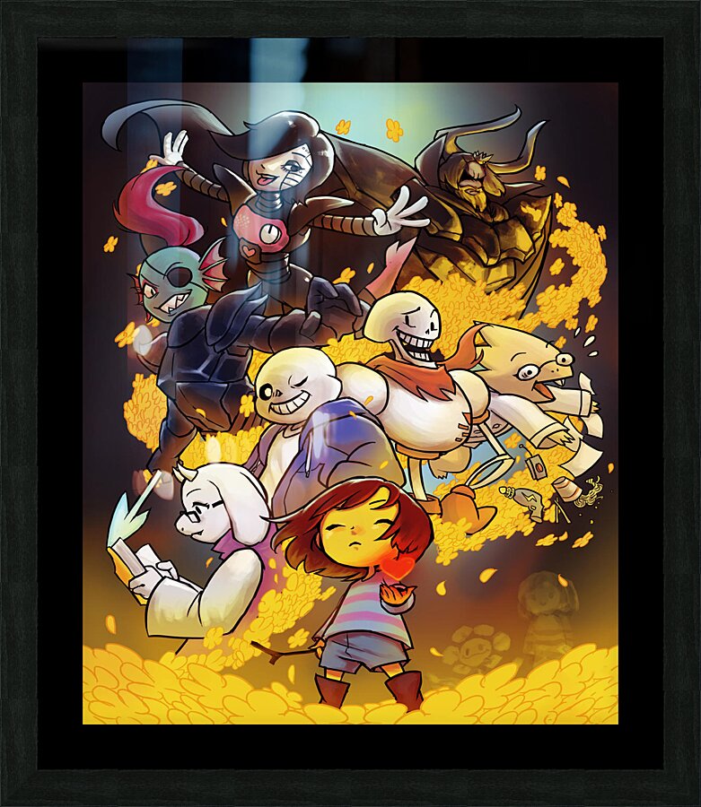 Undertale Picture Frame print