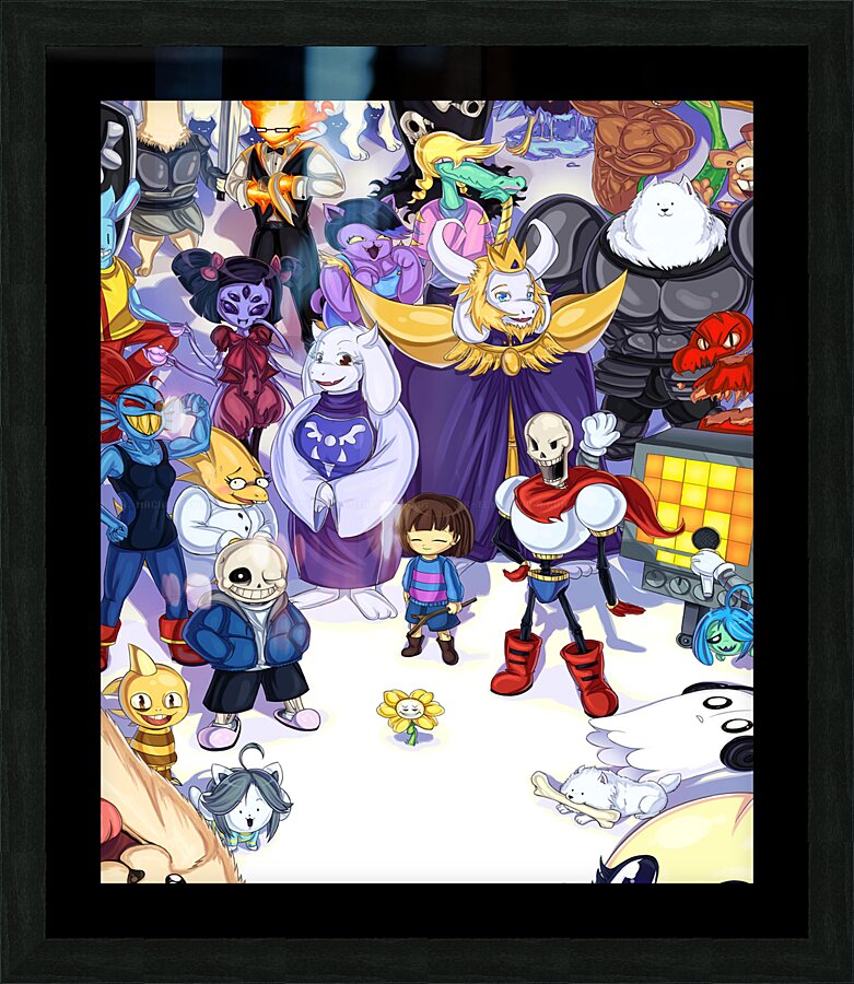 Undertale Picture Frame print