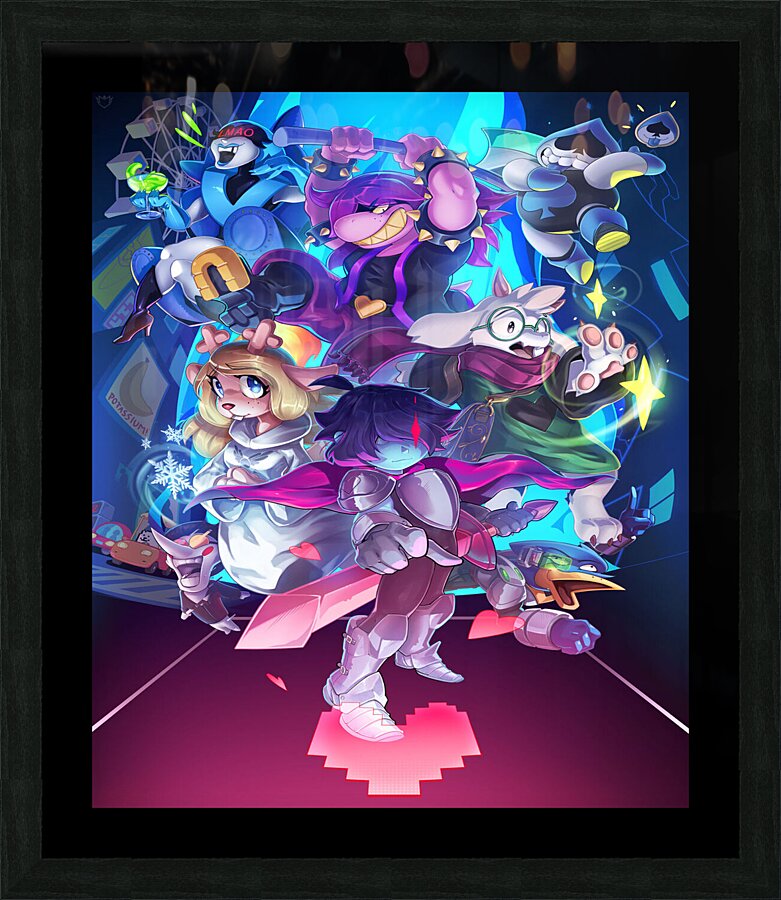 Undertale Picture Frame print