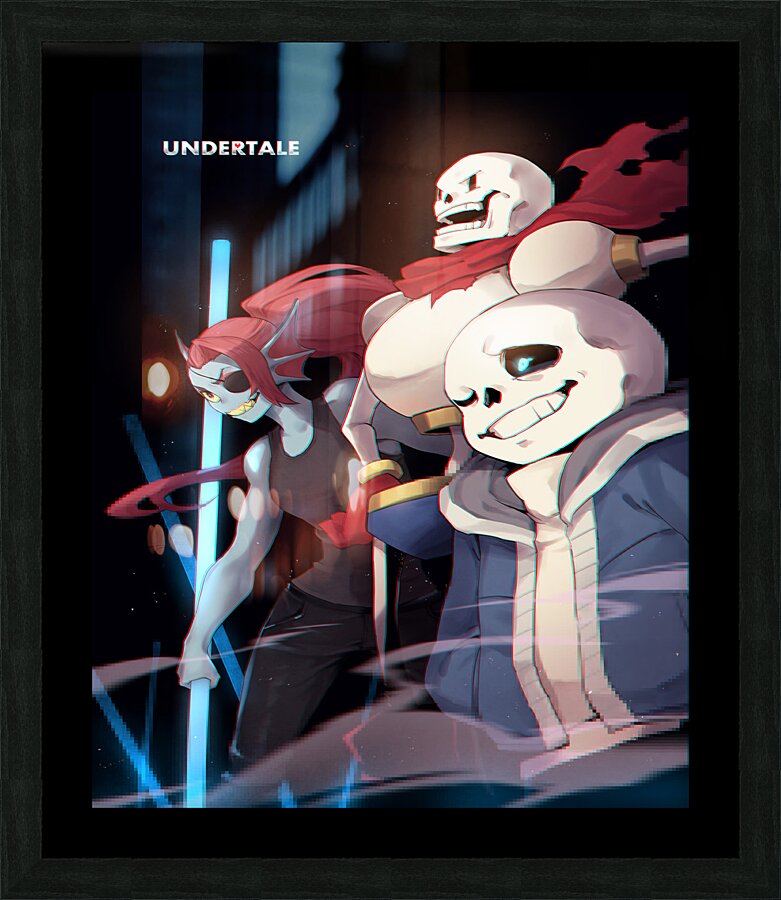 Undertale Picture Frame print