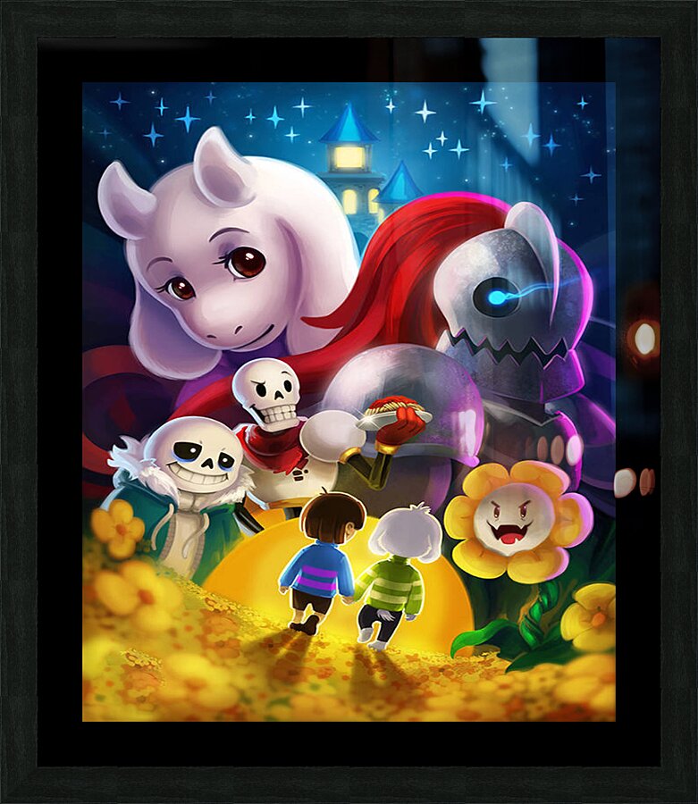 Undertale Picture Frame print