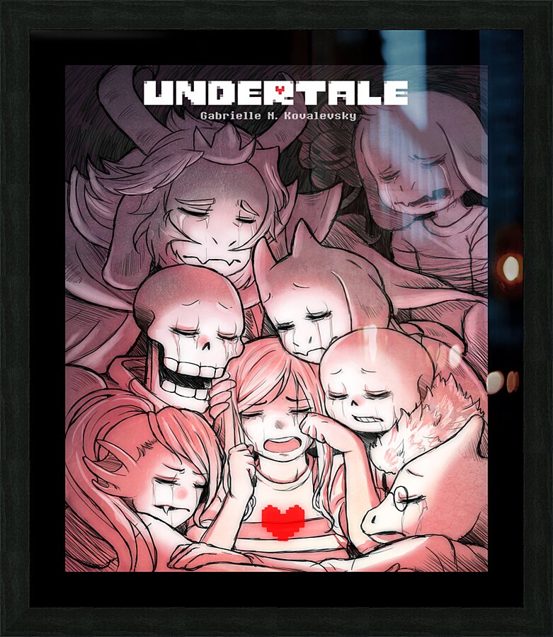 Undertale Picture Frame print