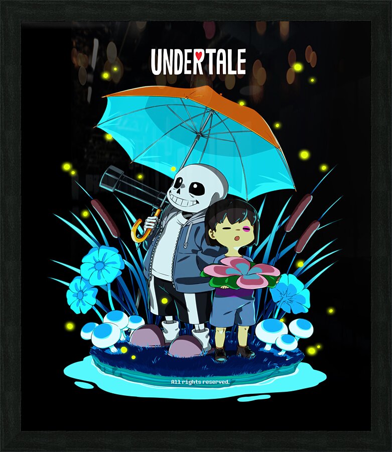 Undertale Picture Frame print