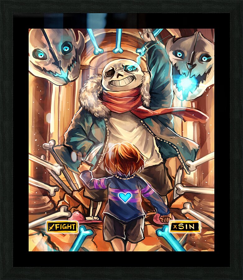 Undertale Picture Frame print