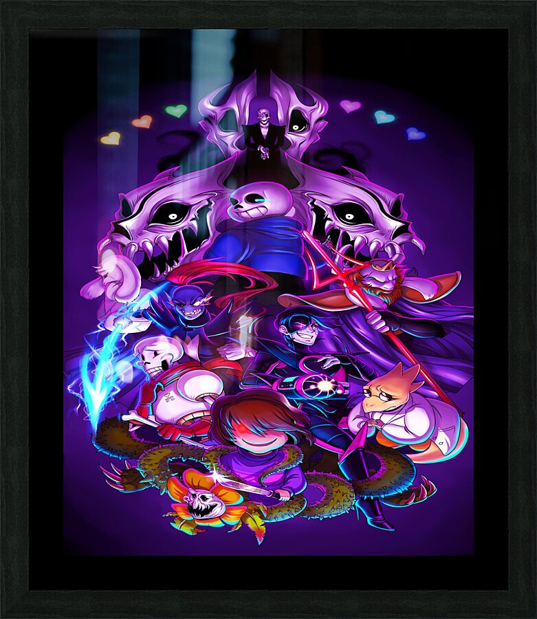 Undertale Picture Frame print