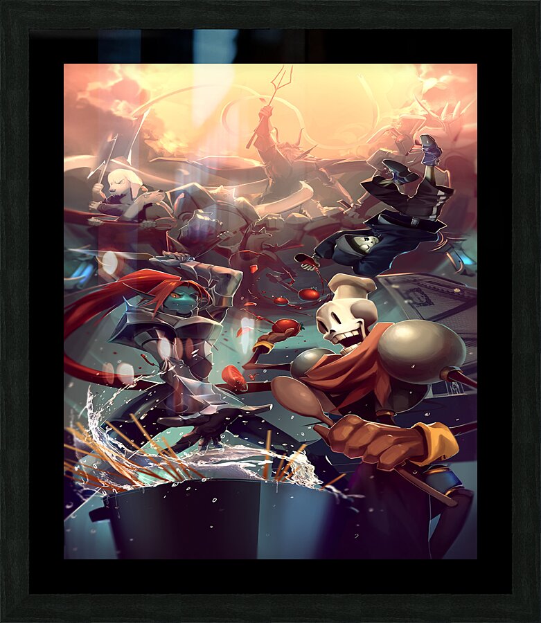 Undertale Picture Frame print