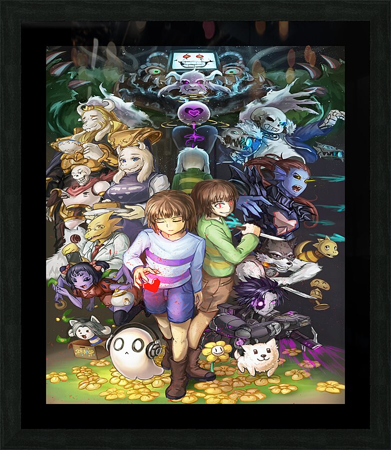 Undertale Picture Frame print
