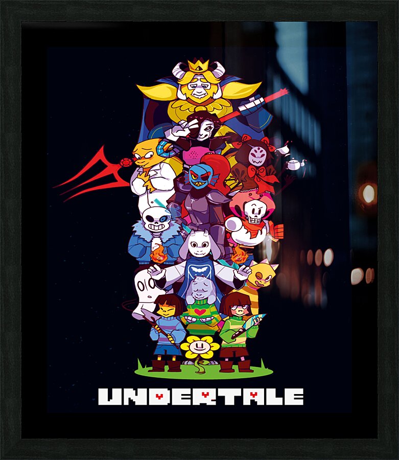 Undertale Picture Frame print