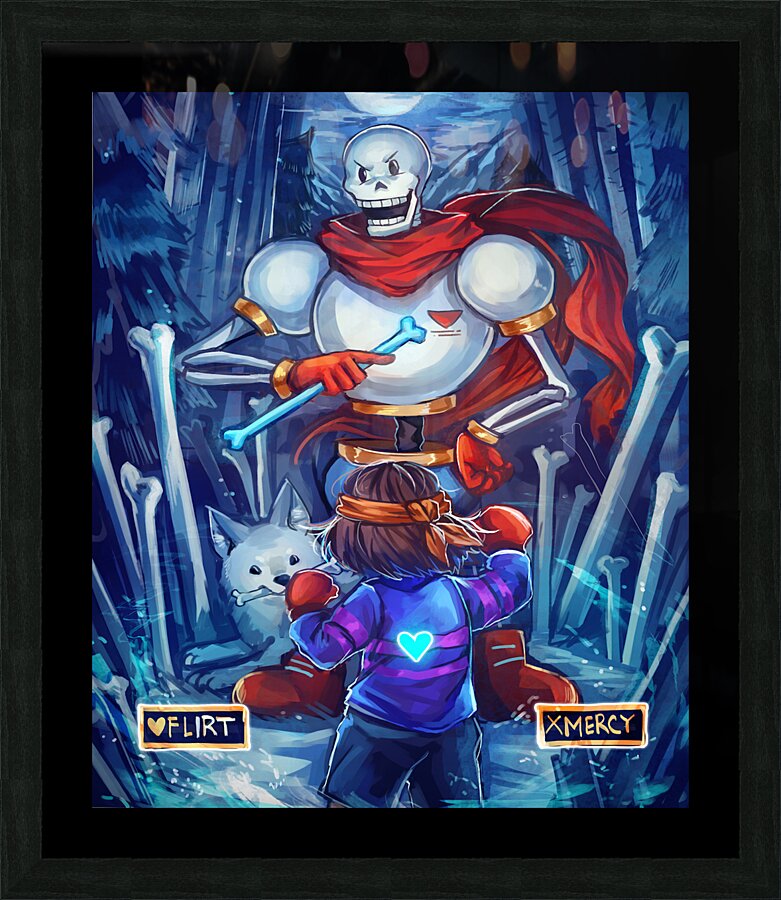 Undertale Picture Frame print