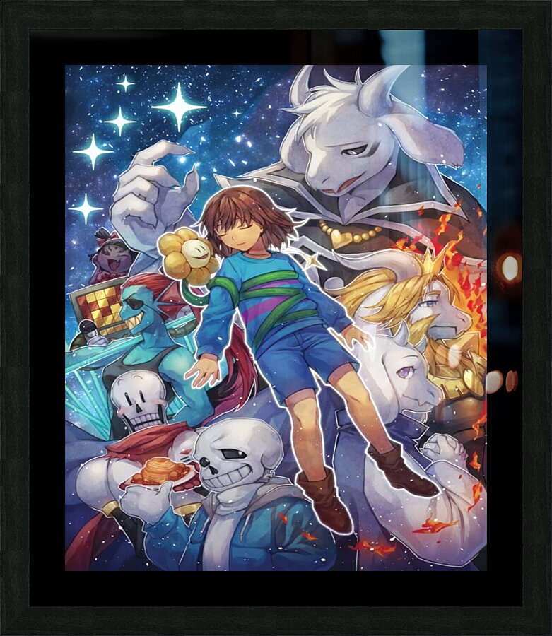 Undertale Picture Frame print