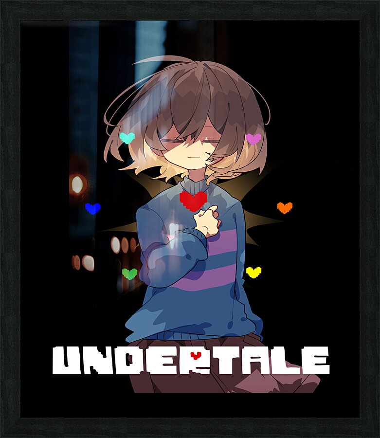 Undertale Picture Frame print