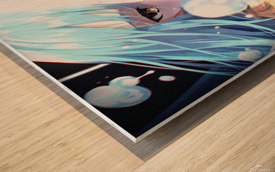 Tensei Shitara Slime Datta Ken Wood print