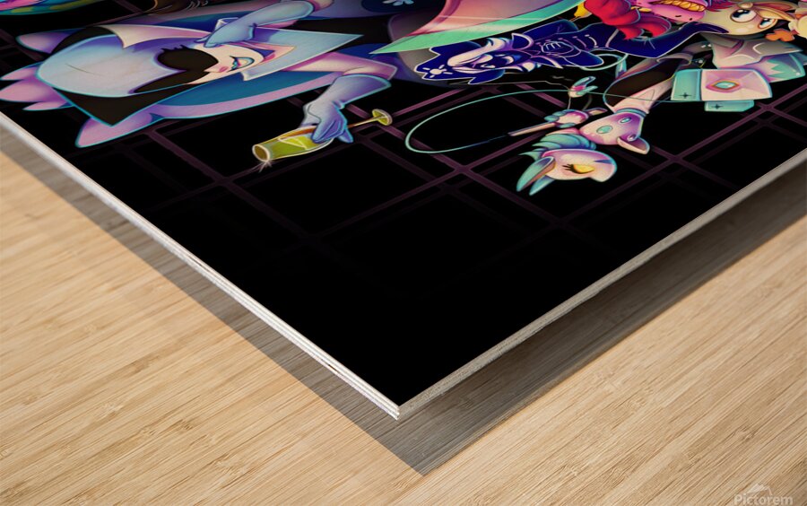 Undertale Wood print