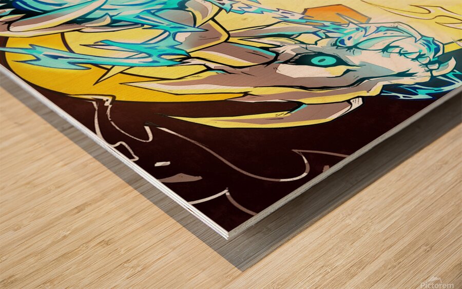 Undertale Wood print