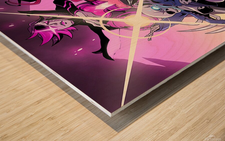 Undertale Wood print