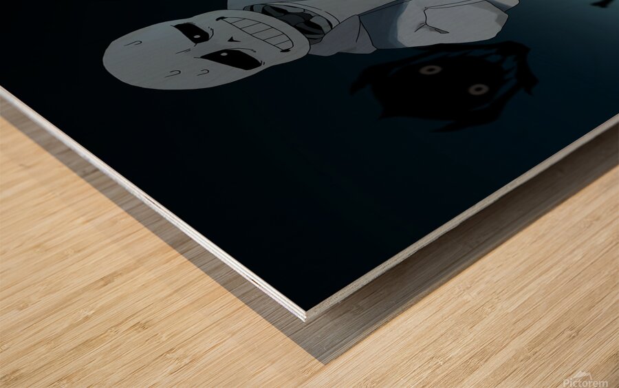 Undertale Wood print