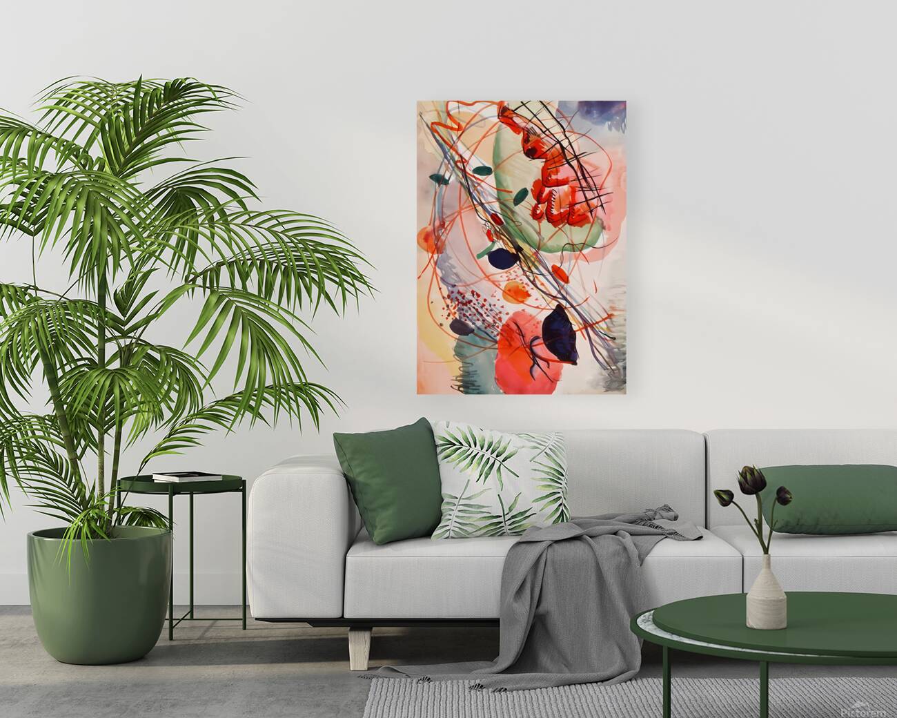 abstract painting Reproduction