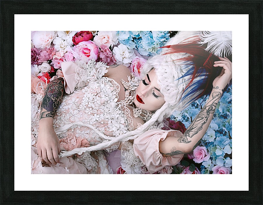 Sleeping Beauty Picture Frame print